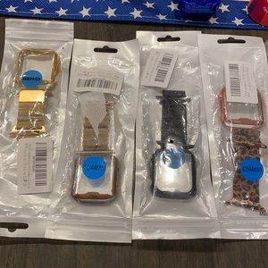 Lot of 4 iwatch magnetic bands 42/44 mm
